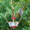 Love Bird Jelly Feeder with female oriole.